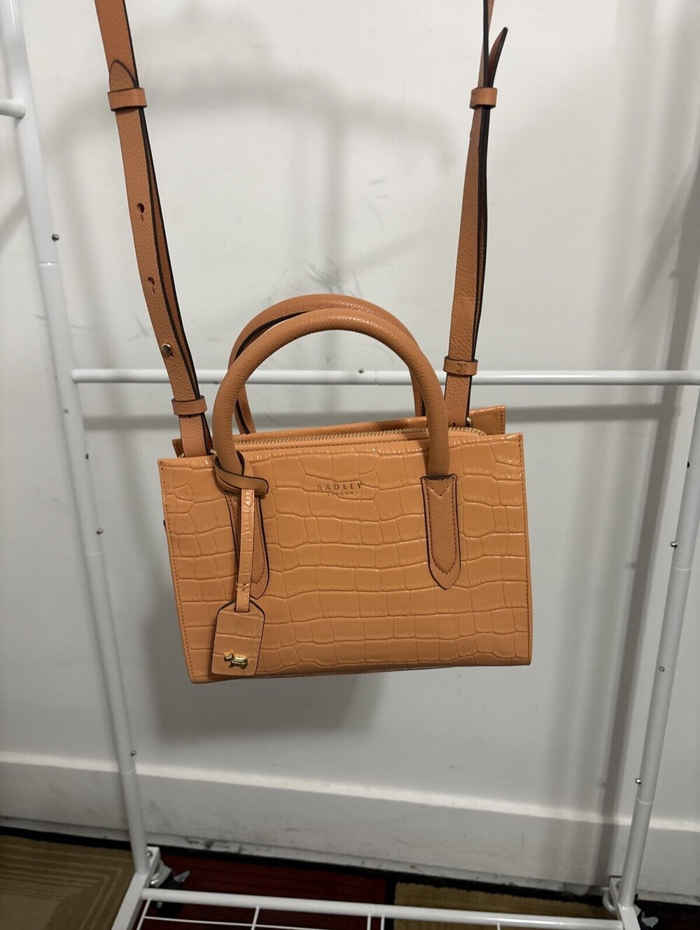 Arlington Court Grab Tote Bag New Stunning With Crossbody Strap & Top Handles